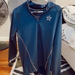 DALLAS COWBOYS PULLOVER SZ MEDIUM